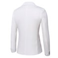 thumbnail image 3 of Hontri Men's Suit Slim Fit , Mens Open Slim Fit One Button Solid Color Suit Jacket White 3Xl, 3 of 3