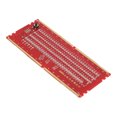 thumbnail image 1 of Testeur de Fente de Mémoire RAM, Carte de Test de Mémoire de Bureau DDR5 Portable avec Lumières LED pour PC Rouge, 1 of 8