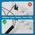 thumbnail image 3 of Cacovedo Dog Cat Cord Protector - 30 ft Chew Proof Cord Protector Electric Wires Covers Protect Wires from Chewing Through Safe Around Rabbits Cats and Other Pets- Outside Diameter 15.8mm, 3 of 5