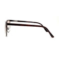 thumbnail image 4 of Mens 90s Fashion Metal Rim Rectangle Bifocal Light Sunglasses Reader Copper +2.0, 4 of 4