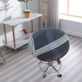 thumbnail image 4 of Housse Extensible pour Tabouret Rond 11-16 Pouces Lavable pour Fauteuil Releveur de Poussière, 4 of 7
