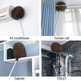 thumbnail image 4 of Ceiling Fan Cleaner Duster with 47 Inches Extension Pole- High Ceiling Fan Blade Cleaning Tool Microfiber Duster Reusable Pads for Cleaning Furniture Clearance, 4 of 6