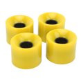 thumbnail image 1 of Skateboard Wheels, Land Surfboard Wheel High Strength PU Material Low Noise  For Ramp Sidewalk Cement Road Yellow, 1 of 8