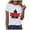 White, variant on Ramiter Canadian Tshirts for Women Cotton T Shirts Women Womens Canada Shirts Canada Day Flag Short Sleeve Maple Leaf Tee Top Navy,M