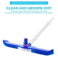 thumbnail image 4 of PRETXORVE 20 In Pool Brush Head Swimming Pool Wall Tile Brush Aluminium Swimming Pool Brush Head for Inground Pools Nylon Bristles Pool Cleaning Brush Pool Brushes, 4 of 9