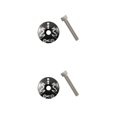thumbnail image 2 of bedienty MUQZI Housse de Casque de Roulement de Bicyclette Ensemble de Bol en Alliage d'Aluminium Capuchon Supérieur Externe de Vélo Remplacement Réparation Extérieur Type 4 2Ensemble, 2 of 6