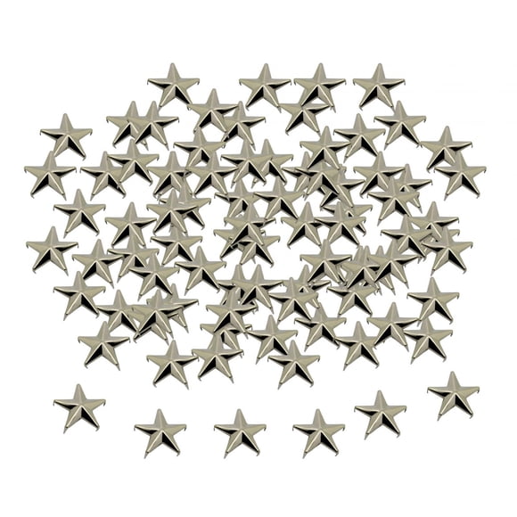 100pcs Five Pointed Star Rivets Hats Rivets Claw Nails Shape Stylish Rivets Claw 2cm