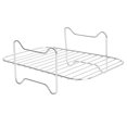 thumbnail image 2 of Lipstore Air Fryer Stand Metal Air Fryer Accessories for Vegetables Cookies Breakfast Rectangular Rack, 2 of 8