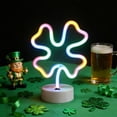 thumbnail image 1 of Home St. Patrick's Day Classic Four-Leaf Clovers Light Hanging Style Battery + USB Power Perfects for Decorating Any Space Home Essentials, 1 of 6