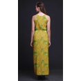 thumbnail image 2 of Bimba Robe Longue de Soirée pour Femmes à Imprimé, Col Rond, Fentes Latérales, Dos Nu - Très Petit, 2 of 6