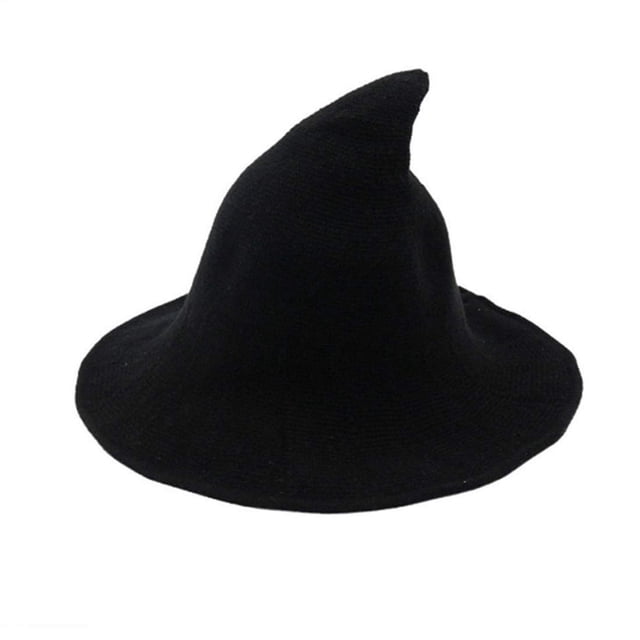 Modern Witch Hat Made From High Quality Sheep Wool Halloween Party Witch Hats