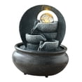 thumbnail image 4 of GUOOL Cascade Intérieure Illuminée Maison Terrasse Pendaison de Crémaillère Bureau Table A, 4 of 9