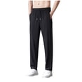 thumbnail image 1 of Plebaso Mens Plus Size Sports Pants Quick Dry Thin Workout Pants Lightweight Running Pants Activewear, 1 of 1