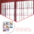 thumbnail image 2 of Langgg Home Hotel Window Curtain Replacement Bedroom Breathable Full Drape Privacy Protection Decoration Furniture Accessory Sky Blue, 2 of 8
