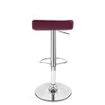 thumbnail image 2 of Bronte Living Leatherette Bar Stool 360 Swivel High Backrest Adjustable Height Base with Hard Floor Protection Plastic - Series Miranda - Set of 2, 2 of 8