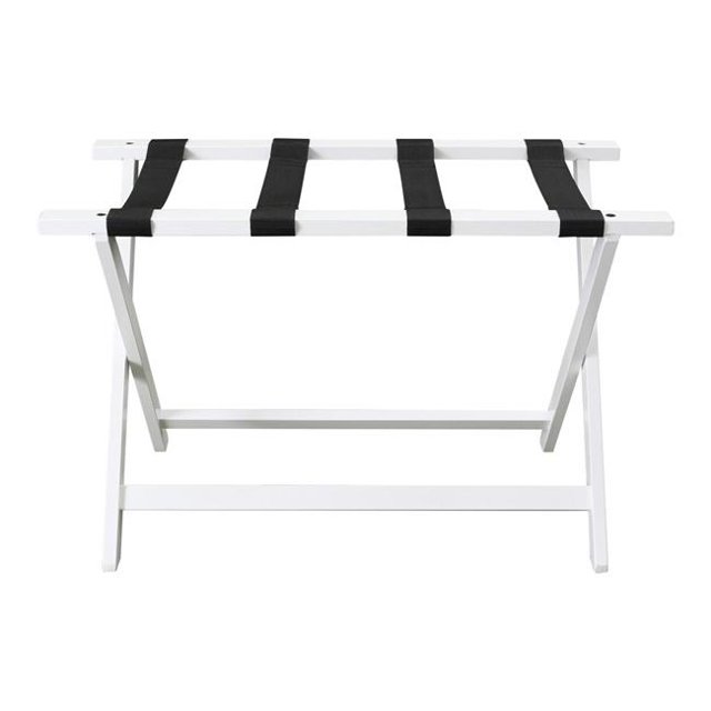 Casual Home 102-11 Porte-Bagages Extra Grand Robuste de 30 Po - Blanc