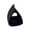 black, variant on S SERENABLE Bird Feeder Decorative Ornament Bird Food Container for Yard Outdoor Outside grey