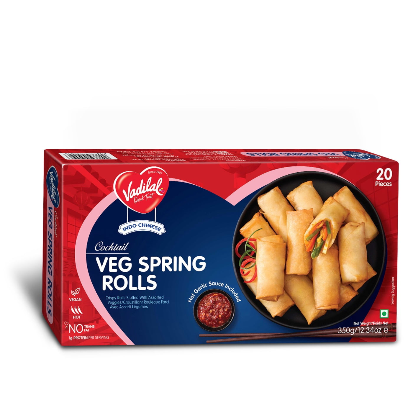 Rouleaux de printemps aux légumes