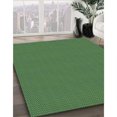 thumbnail image 3 of Ahgly Company Tapis d'Intérieur Lavable en Machine Carré Vert Lime Transitionnel, 7 Pieds Carré, 3 of 7