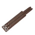 thumbnail image 2 of Baohd Multi-color Double Tour PU Leather Wide Bracelet Cuff Men Accessory Coffee 1Set, 2 of 6