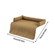 ZZkhGO Washable Dog Bed Sofa, Cooling Pet Bed for Summer, Non-Slip Comfortable Bed for Dogs Cats