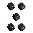 thumbnail image 1 of Baohd Multi-color Double Tour PU Leather Wide Bracelet Cuff Men Accessory Black 5Set, 1 of 6