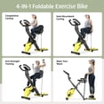 thumbnail image 2 of Pooboo 4in1 Folding Exercise Bike 8 Levels  Magnetic Resistance Indoor Workout Stationary Bike, 2 of 17