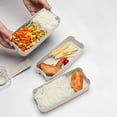 thumbnail image 1 of Yhmxh Kitchen Gadgets Kitchen Essentials Stackable Bento Box,Lunch Box Kit With Spoon & Fork,3-In-1 Compartment Whea-t Straw Meal Prep Containers,Leakproof Stackable Bento Lunch Box Meal, 1 of 7