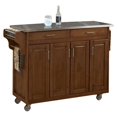 thumbnail image 4 of Homestyles Chariot de Cuisine Roulant en Bois Marron, 4 of 14