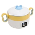 thumbnail image 1 of Bol Chauffe-Aliments Électrique, Bol Chauffe-Aliments Isolé Rechargeable par USB 450 ml en Acier Inoxydable 316 pour la Maison, 1 of 7