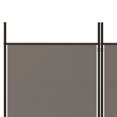 thumbnail image 5 of vidaXL 3-Panel Room Divider Anthracite 150x220 cm Fabric, 5 of 5