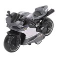 thumbnail image 3 of Motos Jouet à Rétrofriction, Modèle de Moto en Alliage Innovant et Flexible à Rétrofriction pour Collection Rouge, Bleu, Vert, Gris, 3 of 7