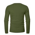 thumbnail image 3 of zbxnLI Men's Crew Neck Sweatshirts Button T-Shirts Solid Color Casual Lightweight Pullover Sweatshirt Tops, 3 of 6