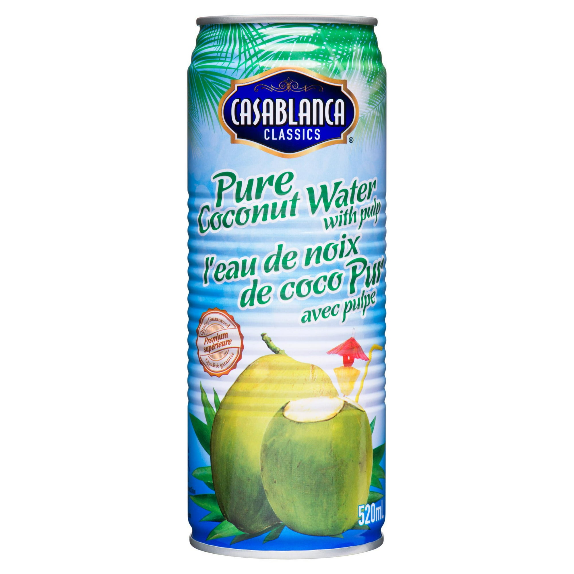 Casablanca Eau de Noix de Coco Pure avec Pulpe
