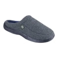 thumbnail image 1 of Isotoner® Men's Multi Tweed Hoodback Slippers, 1 of 5