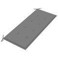 thumbnail image 4 of vidaXL Garden Bench with Cushion 120 cm Bamboo, 4 of 5