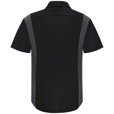Red Kap Chemise de Magasin Performance Plus à Manches Courtes pour Hommes