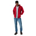 thumbnail image 4 of Hanes Mens ComfortBlend EcoSmart Full Zip Hoodie, XL, Deep Red, 4 of 7