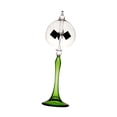 thumbnail image 2 of ziyahi Solar Crookes Radiometer Glass Desktop Ornament Entrance Yellow for Shelf Bookshelf Green 9x21 cm, 2 of 5