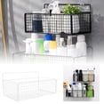 thumbnail image 1 of Living Room Storage Shelf Perforation Bathroom Shelf Toilet Wall Hanging Toilet Storage Shelf Toiletries Counter Storage Shelf Shelf for Top of Wooden Rack for Kitchen Towel Holder Rack over Shelf, 1 of 3