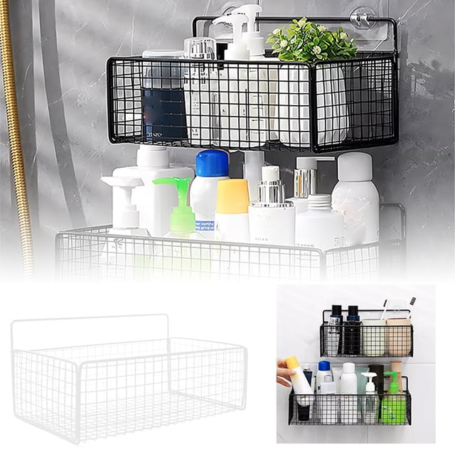 Living Room Storage Shelf Perforation Bathroom Shelf Toilet Wall Hanging Toilet Storage Shelf Toiletries Counter Storage Shelf Shelf for Top of Wooden Rack for Kitchen Towel Holder Rack over Shelf