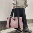 thumbnail image 4 of Duffel Bag, Sports Gym Tote, Weekender Overnight Bag, Wet Dry Separation, Polyester Material, Airplane Friendly, Wide Application, Multipurpose, With Shoe Compartment, 4 of 6