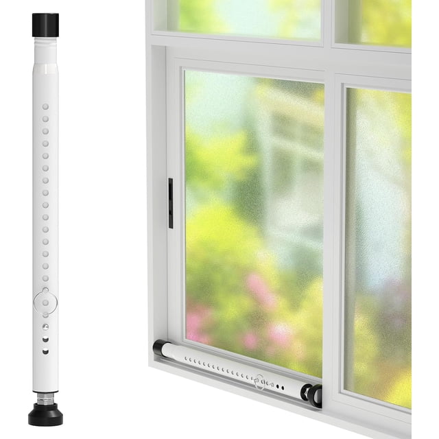 EcoNesxp 51 Inch Inside Sliding Patio Door Window Security Bar Stop Inch Inside Sliding Patio Door Window Security Bar Stop Sliding Glass Door Lock Hardware 16 To For Home Apartment Security