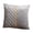 Grey, variant on Birdeem Solid Color Velvet Pleated Pillow Cover, Sofa Cushion and Office Lumbar Support, Quilted Design for Comfort, 18x18 Inch Size, Perfect for Bed Headboard and Back Support