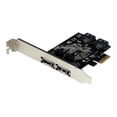 thumbnail image 2 of StarTech.com 2 Port PCI Express SATA 6 Gbps eSATA Controller Card - Dual Port PCIe SATA III Card - 2 Int/2 Ext - SATA III 6Gbps (PEXESAT322I) - Storage controller - 2 Channel - SATA 6Gb/s / eSATA 6Gb/s - low profile - PCIe x1 - for P/N: S251SMU33EP, S3520BU33ER, S355BU33ERM, ST521PMINT, 2 of 5