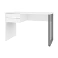 thumbnail image 1 of Petite table de bureau 48L avec Patte de Métal en U Solay de Bestar, blanc clair, 1 of 4