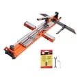 thumbnail image 1 of VEVOR 47.2-Inch Manual Tile Cutter, Spring-Loaded Base Cutting Tool with Adjustable Angle Fence, Tungsten Carbide Cutting Wheel, Precision Alignment Guide, for DIY Pros, Ceramic, Floor, Wall Tiles, 1 of 9