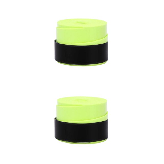 mmirethe Badminton Racket With Quick To Dry Technology - Long Lasting Grip Tape Multiple Surface Racket Over R Fluorescent yellow 2Set