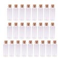 thumbnail image 4 of 25Pcs Cork Stoppers Glass Bottles Small Glass Jars for Candy Wedding Favors 30ml, 4 of 8