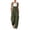 Army Green, variant on PEONAVET Wide Leg Pants Womens Loose Wide Leg Cargo Overalls Multi Pockets Casual Adjustable Strap Long Jumpsuit